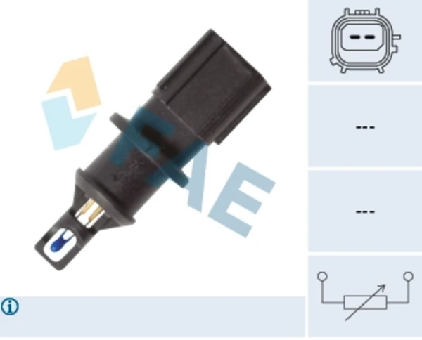Sensor de temperatura da mistura de ar para Chrysler Voyager (RG, RS)