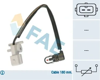 Sensor de temperatura da mistura de ar Fiat Ducato 2 230L