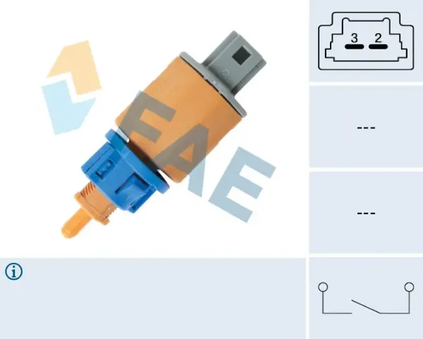 Sensor de ativação de embraiagem 24889 FAE