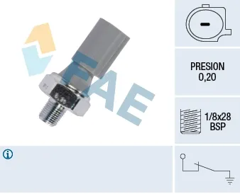 Sensor de pressão de óleo 12830 FAE