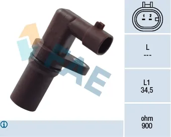 Sensor de posição (de revoluções) de cambota 79200 FAE