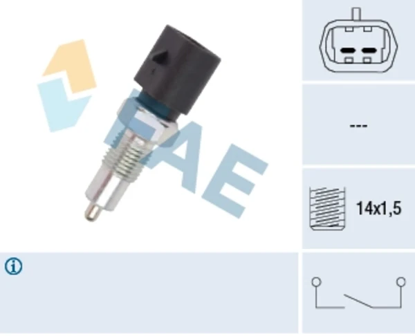 40480 FAE sensor de ativação das luzes de marcha à ré