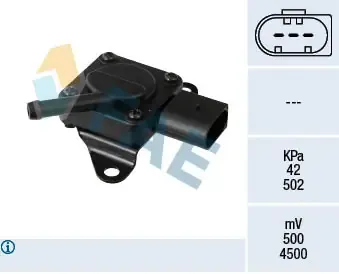 Sensor de pressão dos gases de escape 16145 FAE
