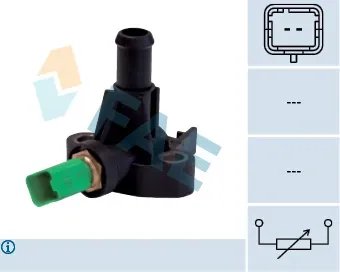 Sensor de temperatura do fluido de esfriamento 33850 FAE
