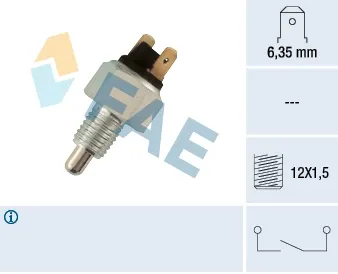 Sensor de ativação das luzes de marcha à ré 40370 FAE