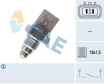Sensor de ativação das luzes de marcha à ré Dodge Caliber SXT