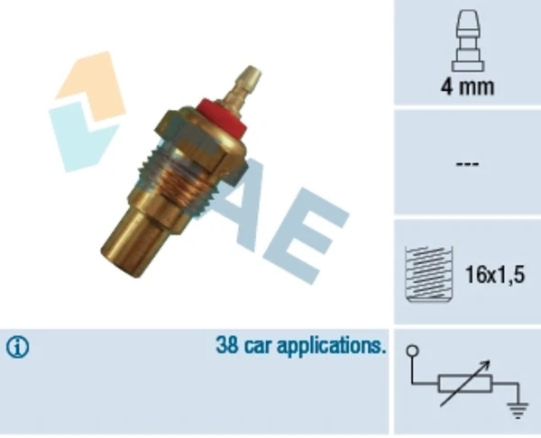 32160 FAE sensor de temperatura do fluido de esfriamento