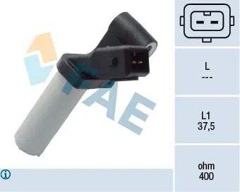 Sensor de posição (de revoluções) de cambota 79180 FAE