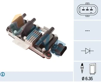 Bobina de ignição 80445 FAE