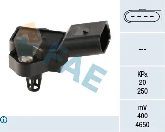 Sensor de pressão de supercompressão 15026 FAE