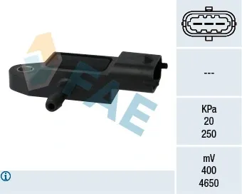 Sensor de pressão de supercompressão 15106 FAE