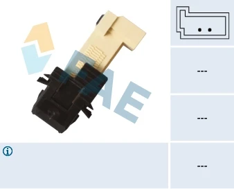 24998 FAE sensor de ativação do sinal de parada