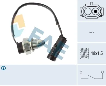 Sensor de ativação das luzes de marcha à ré 40915 FAE