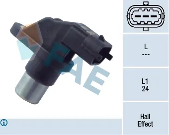 Sensor de posição da árvore distribuidora Fiat Palio 178DX