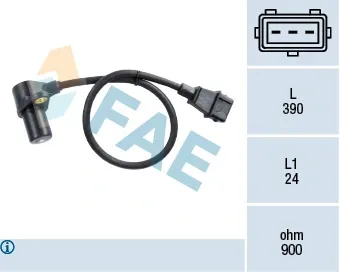 Sensor de posição (de revoluções) de cambota 79052 FAE