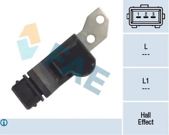 Sensor de posição da árvore distribuidora 79399 FAE