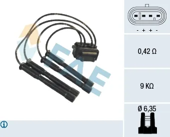 Bobina de ignição 80206 FAE