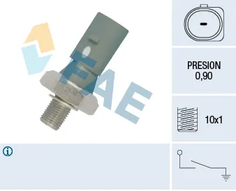 Sensor de pressão de óleo 12882 FAE