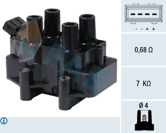 Bobina de ignição 80223 FAE