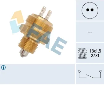 Sensor de ativação das luzes de marcha à ré 40690 FAE