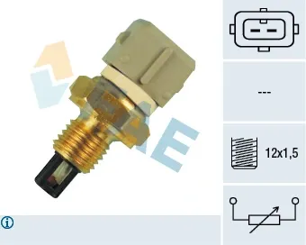 Sensor de temperatura da mistura de ar 33180 FAE