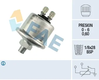 Sensor de pressão de óleo 14710 FAE