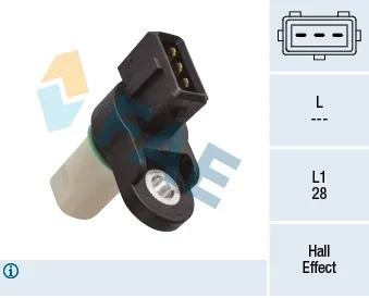 Sensor de posição da árvore distribuidora 79426 FAE