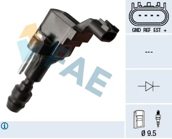 Bobina de ignição 80329 FAE