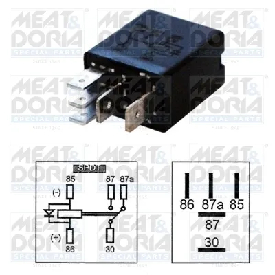 Relê do motor de arranco 73232304 Meat&Doria