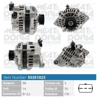 Gerador 55351023 Meat&Doria