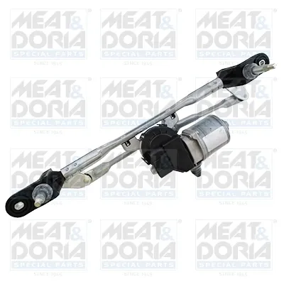 Trapézio de limpador pára-brisas Fiat 500 312