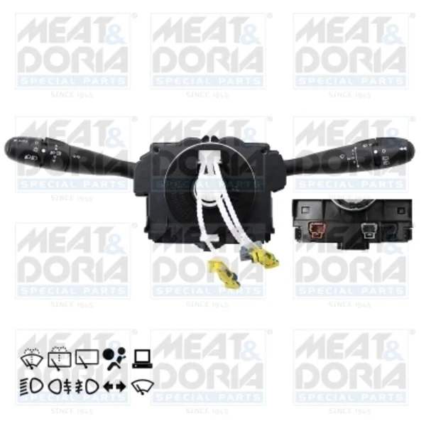 Comutador instalado na coluna da direção, montado 23205 Meat&Doria