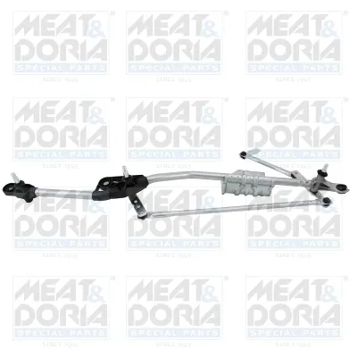 Trapézio de limpador pára-brisas 227047 Meat&Doria