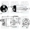 Relê retrator do motor de arranco Fiat Ducato 3 250