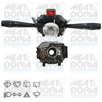 183160560 Fiat/Alfa/Lancia Comutador instalado na coluna da direção, montado