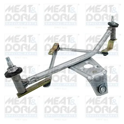 Trapézio de limpador pára-brisas Peugeot 206 2A/C