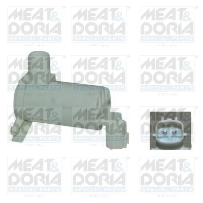 Bomba de motor de fluido para lavador de vidro dianteiro 20153 Meat&Doria