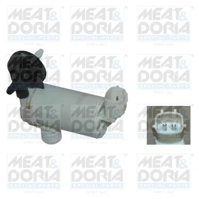 Bomba de motor de fluido para lavador de vidro dianteiro 20154 Meat&Doria
