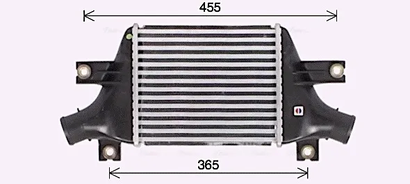 Radiador de intercooler MT4273 AVA