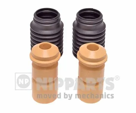 Pára-choque (grade de proteção) de amortecedor traseiro + bota de proteção Nissan Sunny III