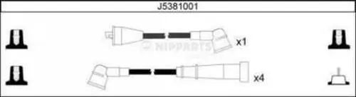 Fios de alta voltagem, kit Nissan Sunny I
