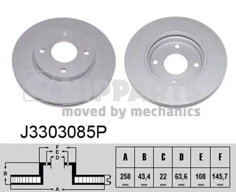 Compre Disco do freio dianteiro Ford Focus I DAW, DBW