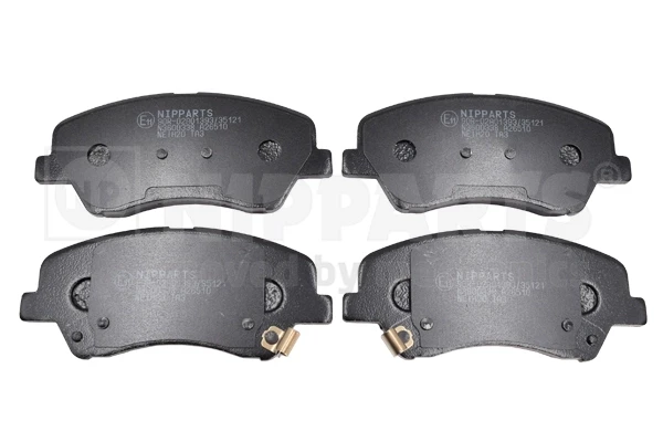 N3600338 Nipparts sapatas do freio dianteiras de disco