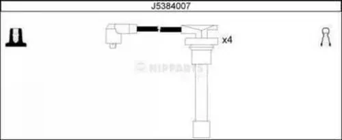 Fios de alta voltagem, kit para Honda Civic IV ED, EF