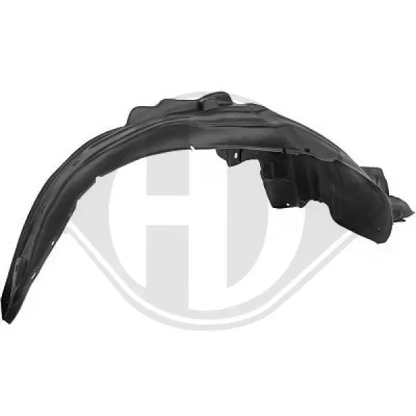 Guarda-barras direito do pára-lama dianteiro para Subaru Forester (S11, SG)
