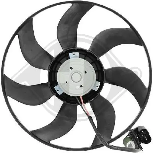 DCL1302 Diederichs ventilador elétrico de esfriamento montado (motor + roda de aletas)