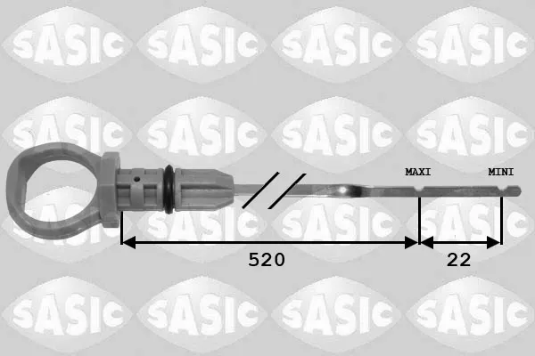 Sonda (indicador) do nível de óleo no motor 1940002 Sasic