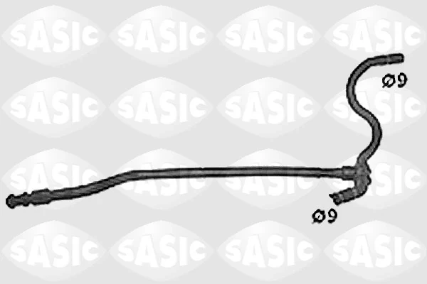 Mangueira (cano derivado) do sistema de esfriamento para Fiat Scudo (220L)