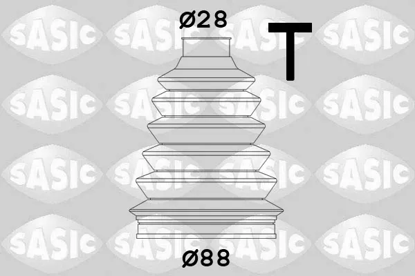 Bota de proteção externa de junta homocinética do semieixo dianteiro para Renault Laguna II BG0, BG1