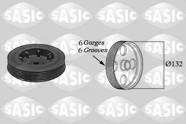 Polia de cambota 4000701 Sasic